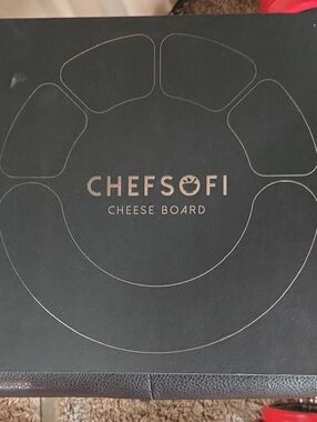 ChefSofi Cheese Board - Black NIB